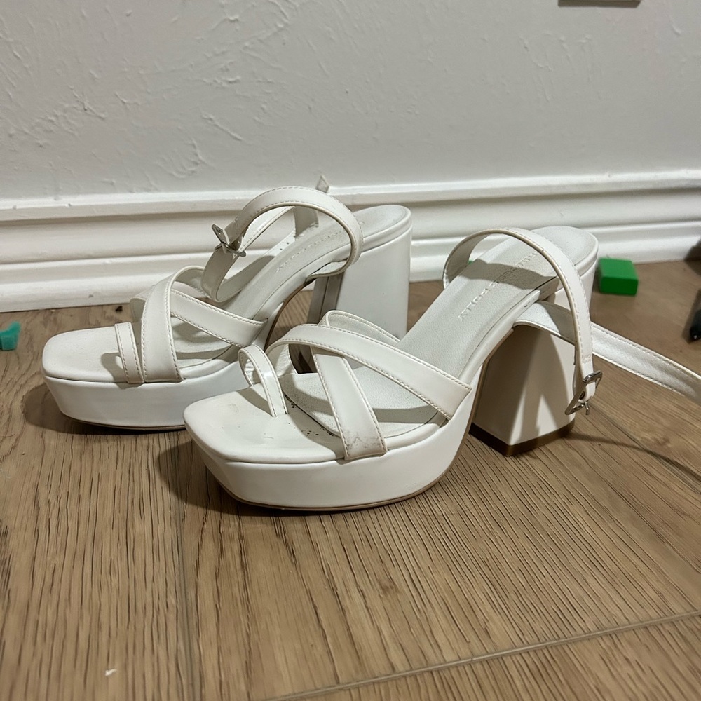 White heels